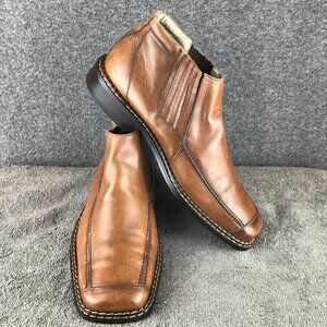 Stacy Adams Men's Chelsea Chukka Pull On Square Toe Boots 11M